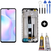 Xiaomi Redmi 9A Uyumlu Çıtalı Servis Lcd Ekran Dokunmatik + Montaj Seti - 1