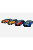 Robota Dönüşen Bugatti Araba 4lü Set - 2