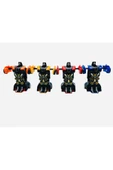 Robota Dönüşen Bugatti Araba 4lü Set - 4