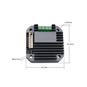 Nema 17 Entegre Motor Sürücüsü DC11V-DC28V/2A - DC24V 4.8 Kablolu - 2