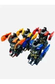 Robota Dönüşen Bugatti Araba 4lü Set - 5