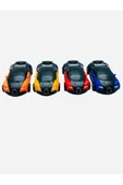 Robota Dönüşen Bugatti Araba 4lü Set - 3