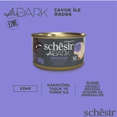Schesir After Dark Pate Tavuk Etli ve Ördek Etli Tahılsız Yetişkin Kedi Konservesi 80 Gr thumbnail 2