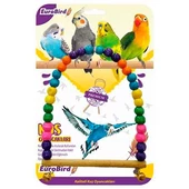 EuroBird Boncuklu Oval Salıncak Kuş Oyuncağı - 1
