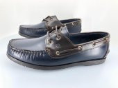 Aronay 086 Ayr Timberland Marine El saraçlı 100 Hakiki Deri Erkek  Ayakkabı - 5