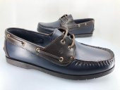 Aronay 086 Ayr Timberland Marine El saraçlı 100 Hakiki Deri Erkek  Ayakkabı - 6