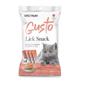 Spectrum Gusto Somon Balıklı Sıvı Kedi Ödül Maması 4x15 Gr - 1