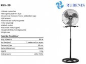 Rubenis Rbs-20 Sanayi Tipi Ayaklı LÜX 18 inch Sanayi Tipi Vantilatör 2 - 6