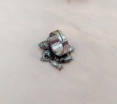 Otantik Tasarım Kadın Yüzük Swaroski Taşlı Yüzük Ayarlanabilir Ölçü thumbnail 3