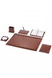 Gülpaş Sümen Takımı 7 Parça Kalemli Klasik Kahverengi 286 - 1