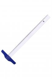 Hatas T Cetvel Mika Ekonomik (Acryl) Plastik 75 CM 1075 - 1