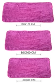 TİNEKE Kedi Ve Köpek Battaniyesi Yumuşak Welsoft Peluş Yıkanabilir MOR 1 Adet  ORTA BOY 100 X 80 - 1