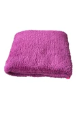 TİNEKE Kedi Ve Köpek Battaniyesi Yumuşak Welsoft Peluş Yıkanabilir MOR 1 Adet  ORTA BOY 100 X 80 - 2
