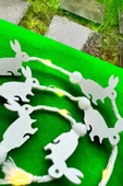 MAGICLEDCORNER Tavşan Led Işık Paskalya Süsleme thumbnail 2