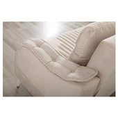 Belletto Leon Üçlü Koltuk Krem - 4