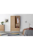 ReMa-design Ahşap TuksonNaturel Gardırop - 3