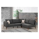 Belletto Füme Köşe Koltuk Takimi Füme thumbnail 1