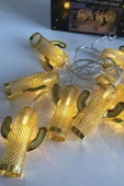 MAGICLEDCORNER Gold Kaktüs Işık Zinciri thumbnail 1