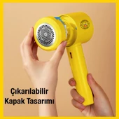 Polham Şarjlı Kazak Tüy Toplama Makinesi, Tiftik Tüy Toplama Aleti, Kıyafet ve Koltuk Tüy Toplama - 5