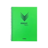 Özgün 220x297 mm Neon Ringo Brite Plastik Kapak Defter 160 Yaprak Çizgili Krt-103653-103424 - 1