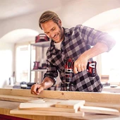 Einhell TP-CD 18/50 Li-i BL Akülü Darbeli Vidalama + Pxc Starter Kit Akü 18V 2.5Ah + Şarj Cihazı 900W - 4513942 - 4