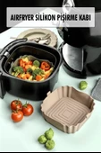 Bütün Airfryer'lere Uyumlu Vizon Silikon Pişirme Kabı thumbnail 1