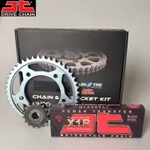 ZİNCİR DİŞLİ SETİ KTM SX (85 cc)  (2004-2017) / KTM / SX / 85cc / ZİNCİR: JT-428X1R (ÇELİK)-124 / ÖN-ARKA DİŞLİ: JT (14T-46T) / 2004-2005-2006-2007-2008-2009-2010-2011-2012-2013-2014-2015-2016-2017 - 1