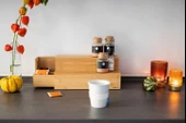 Kahve Ve Çay Için Bambu Merdiven - Çekmeceli Mutfak Rafı ( Made In Germany) - 3