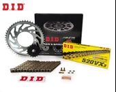 ZİNCİR DİŞLİ SETİ YAMAHA YZ (125 cc)  (2020-2024) / YAMAHA / YZ / 125cc / ZİNCİR: DID-520VX3 (Gold)-114/ ÖN DİŞLİ: SUNSTAR (13T) ARKA DİŞLİ: JT (50T) / 2020-2021-2022-2023-2024 - 1