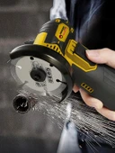 Germany Style Alman-MS365 Çift Akülü Açılı Şarjlı Avuç Taşlama Demir Kesme 75mm - 2