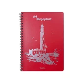 Özgün A-4 Ringo Plastik Kapak Defter 160 Yaprak Çizgili Krt-100768 - 1