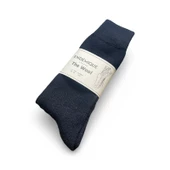 Endémique Studio The Wool Plain Navy-Erkek Çorap - 1