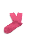 Endémique Studio The Wool Plain Dark Pink-Kadın Çorap - 3