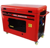 Solax 11GF-LDE3 Marşlı Kabinli Trifaze Dizel Jenerator - 1