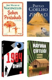 Can Şeker Portakalı-Simyacı + Safkan 1984-Hayvan Çiftliği 4 Kitap - 1