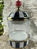 Royking Nero Cam Desen Kavanoz 7,5" Siyah Beyaz MKZ 008 thumbnail 2