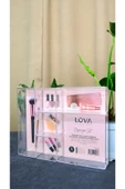 Makyaj Düzenleyici Organizer 6 lı Set LOVA 6 Parça Gelmektedir - 2