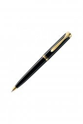 Pelikan Tükenmez Kalem 14 Ayar Altın Kaplama Siyah K300 - 1