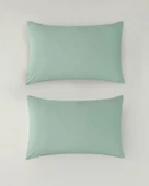 English Home Pamuklu 2'li Yastık Kılıfı 50x70 cm Çağla Yeşili - 1