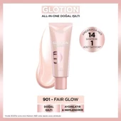 Glotion All-In-One Doğal Işıltı 901 - Fair Glow - 1