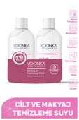 Voonka Biocosmetics Atelocollagen Cilt ve Makyaj Temizleme Suyu 500 ml - İkincisi Hediye - 1