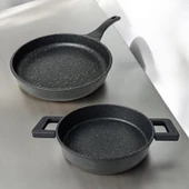 Essenso Döküm Tava ve Sahan Set 20-26 Cm - 1
