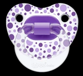 Wee Baby Şeffaf Desenli Damaklı Emzik 6-18 Ay No2 - 3