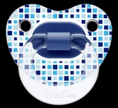 Wee Baby Şeffaf Desenli Damaklı Emzik 6-18 Ay  No2 - 1