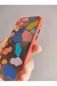 Iphone 11 Uyumlu Inek Tasarım Tuşları Renkli Hux Kılıf - 3