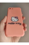 Iphone 7 / Iphone 8 / Iphone Se 2020 Pembe Hello Kitty Telefon Boyun Askılı Set - 4