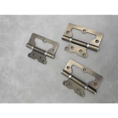 Mat Antik Sarı Kapı Menteşesi 10 Cm Kelebek Okka Menteşe 3 Adet - 2