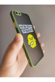 Iphone 7 Iphone 8 Iphone Se 2020 Uyumlu Kamera Korumalı Katil Civciv Telefon Boyun Askılı Set Kılıf - 4