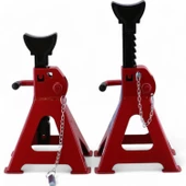 2'li Sehpa Kriko 3 Ton Oto Araç Araba Kaldırma Sabitleme Kollu Seti Sehpa Tip Kiriko 3 Ton 1 Çift thumbnail 7