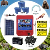 Pars Elektrikli Çit Ayı-Domuz Kovucu Mini Set 1500 - 1